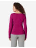 Eve in Paradise Basic-Longsleeve Dolly in Berry