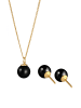 Nenalina Schmuckset 925 Sterling Silber in Gold