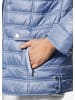 GOLDNER Leichte Steppjacke mit vielen Details in himmelblau