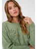 Kaffe Strickpullover KAmelania Baggy fit in Sea Spray Melange
