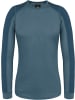 Normani Outdoor Sports Damen Merino Langarm-Shirt „Goulburn“ in Blau