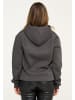 behype Kapuzenpullover - BHPERTH Basic Oversize Einfarbig in Anthra