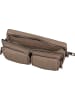 LIEBESKIND BERLIN Clutch Maia Pouch M Sheep Natural in Neutral Gray