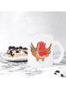 Mr. & Mrs. Panda Tasse Rotkehlchen Weihnachten ohne Spruch in Transparent