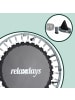 relaxdays Trampolin in Grau - Ø 95 cm