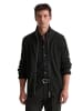 Marc O'Polo Strick-Trainingsjacke in dark grey melange