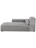 Beliani Chaiselongue HELLNAR in Grau - (W) 102 x (H) 70 x (L) 176 cm