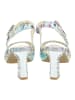 LAURA VITA Sandalen in Weiß Kombi