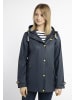 Schmuddelwedda Damen Regenjacke in Marine Hellgrau Melange