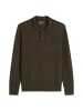 Marc O'Polo Pullover im Polo-Stil in burnt henna