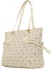 Carlo Colucci Shopper Dalia in Creme