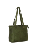 Greenland Nature Femi & Nine Schultertasche Leder 35 cm in green