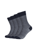 camano Socken ca-soft mini design 4er Pack anthracite