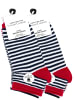 Vincent Creation® Sneaker Socken 8 Paar, "Maritim" in Bunt