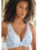 PETITE FLEUR Push-up-BH in himmelblau