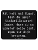 Mr. & Mrs. Panda Mouse Pad Spruch Baby-Sitter Engelflüsterer mit... in Schwarz