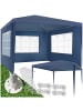 tectake Partyzelt Barinas mit 3 Seitenteilen, wasserdicht, 3x3m