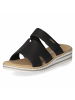 rieker Pantolette in schwarz