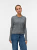 Vero Moda Strickjacke in Medium Grey Melange