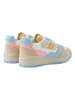 MoEa Turnschuhe in white/blue/yellow/pink
