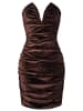 Moda Minx Cocktailkleid Madison Short Dress in brown