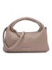 Les Visionnaires Sadie Weave Schultertasche Leder 37 cm cappuccino beige
