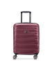 Delsey Meteor 4 Rollen Kabinentrolley 55 cm mit Dehnfalte in bordeaux