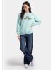 myMo Women Sweatshirt in Aqua