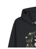 wat? Apparel Sweatshirt Moonphases & Flowers in Schwarz