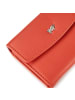 Braun Büffel Joy Geldbörse RFID Schutz Leder 10.5 cm in coral