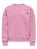 KIDS ONLY Sweatshirt KOGBILA L/S OVZ BEAR in mauve orchid