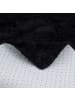 Pergamon Hochflor Shaggy Teppich Fluffy in Schwarz
