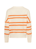 mbyM Pullover Gillian in ecru orange - 0001