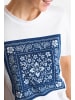 Rich & Royal Shirt in weiß marine