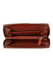 The Chesterfield Brand Livorno Geldbörse RFID Schutz Leder 19 cm in cognac