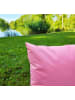 JACK 2er Set Outdoor Kissenhülle 30x50cm Uni in Rosa