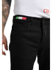 Carlo Colucci 5-Pocket-Jeans Cazzato in Schwarz