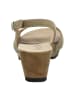 SOFTCLOX Plateau Sandaletten in Beige