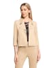 Betty Barclay Blazer-Jacke mit Reißverschluss in Beige