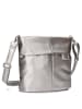 Zwei Mademoiselle M8 - Schultertasche 25 cm (sage) in silver