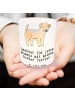 Mr. & Mrs. Panda Glaswindlicht Border Terrier Moment mit Spruch in Transparent