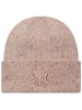 NEW ERA New Era Wmns Glitter Beanie New York Yankees Hat in Beige