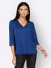 creation L Bluse in royalblau