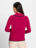 Heine Feinstrickpullover in pink-anthrazit