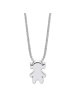LOTUS silver Halskette Silber 925 Sterling Silber ca. 42cm