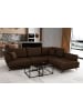 MF Design Lardo Recamiere Rechts in Braun -  (L) 191 x (B) 276 x (H) 90 cm