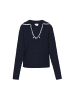 IZIA Women Sweater in navy