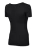 Schiesser T-Shirt Active in Schwarz