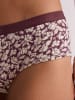 Marc O'Polo Panty Essentials in cherry/dark navy/cherry print