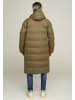 behype Wintermantel LONGLINE PUFFER PARKA in khaki